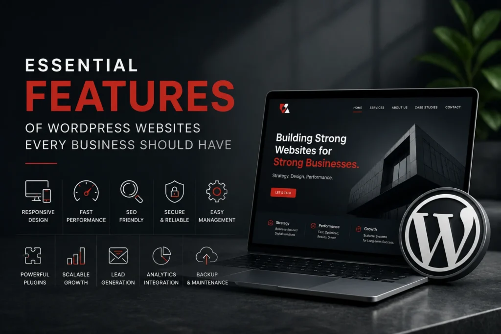 WordPress Website Features