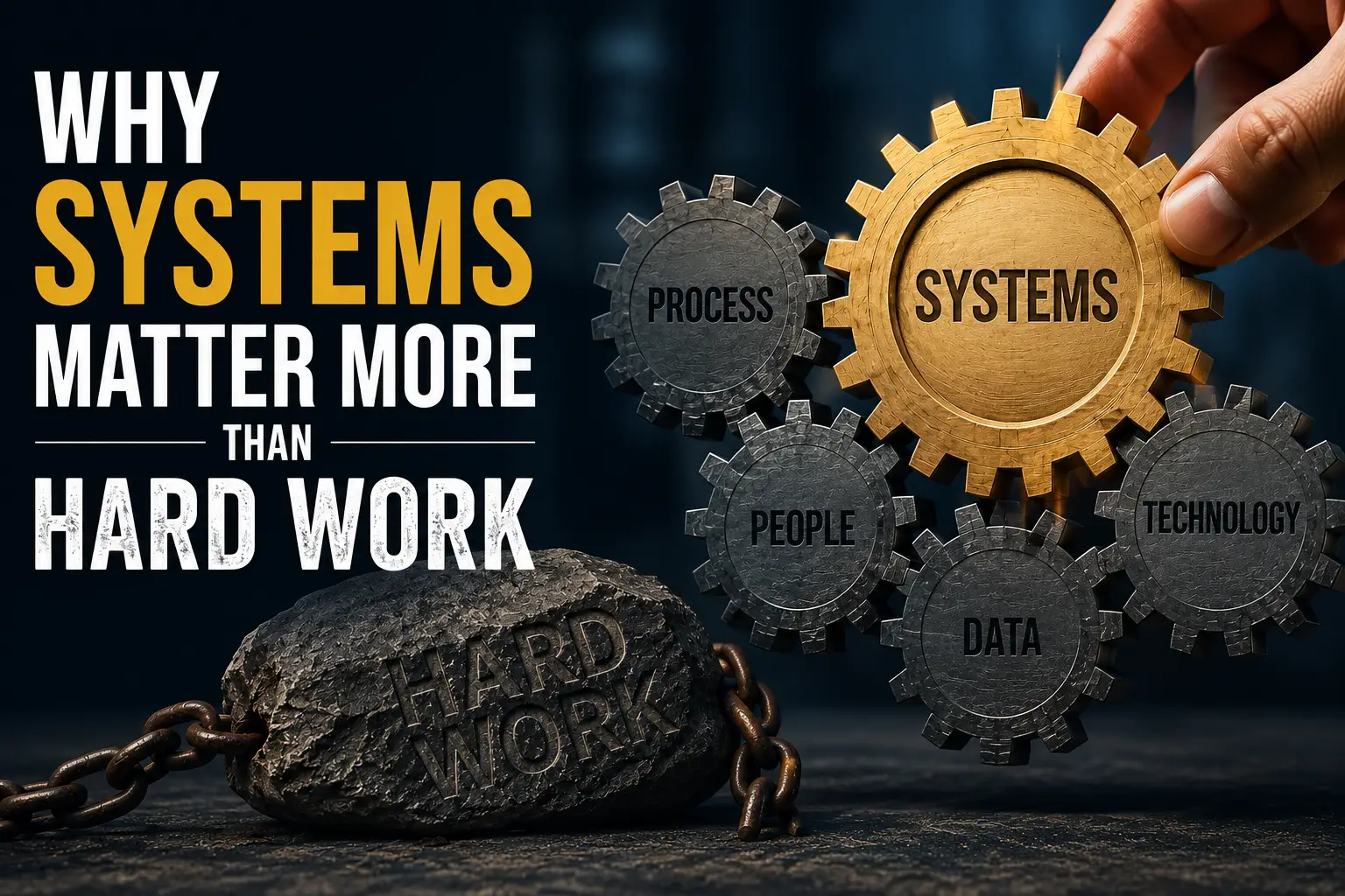 systems vs hard work